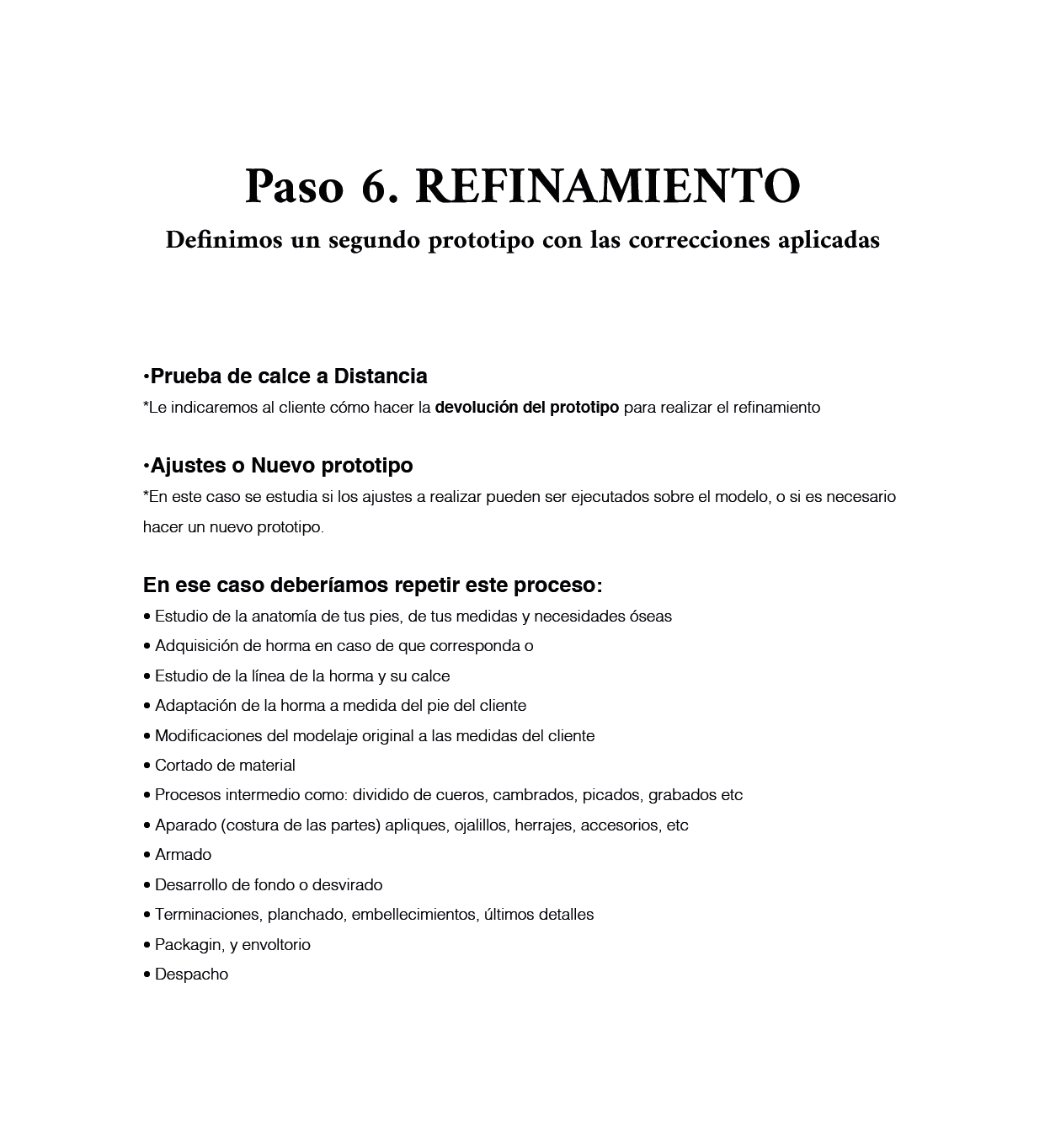 11. Paso 6. Refinamiento